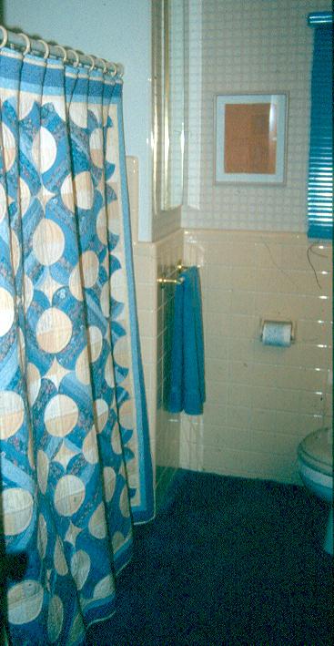 Quilted Shower Curtain